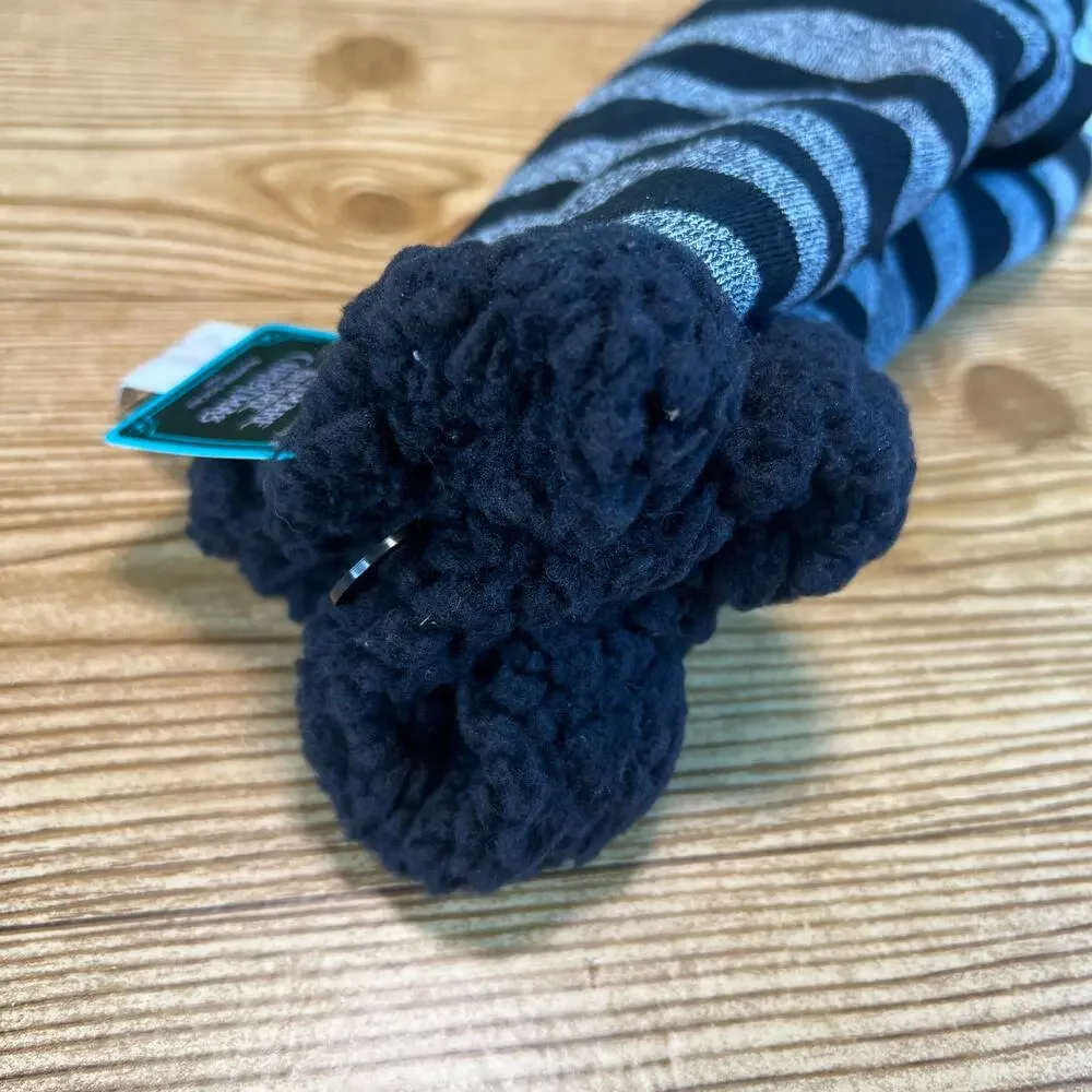NWT Disney's Nightmare Before Christmas Fuzzy Babba Slipper Sock